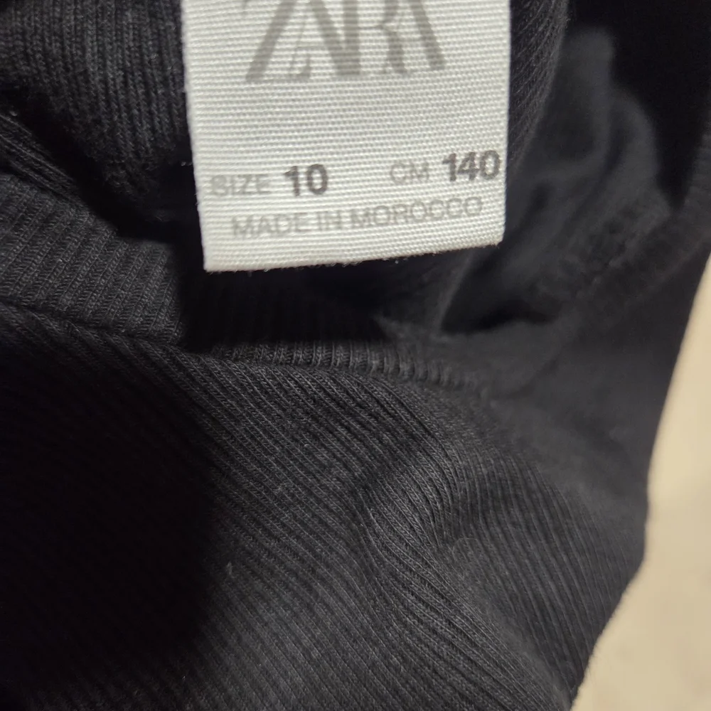 Zara Black Layered Kids Dress